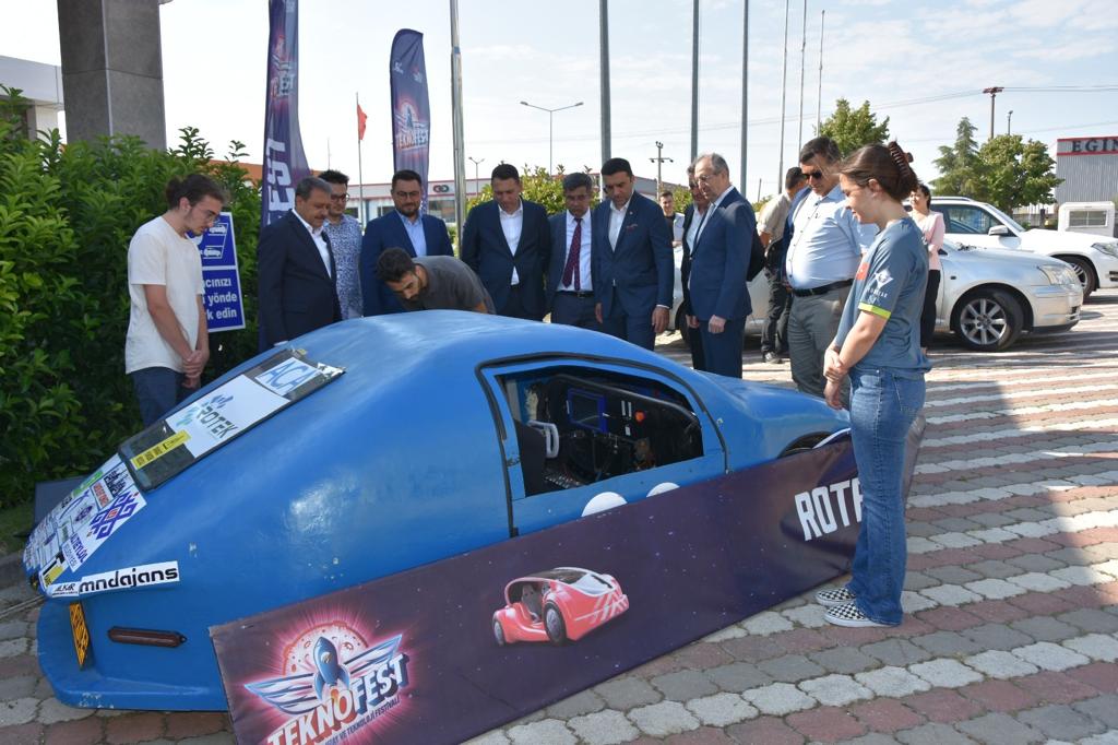 BAÜN ROTEK TEKNOFEST Elektrikli Araç Sponsorluğu